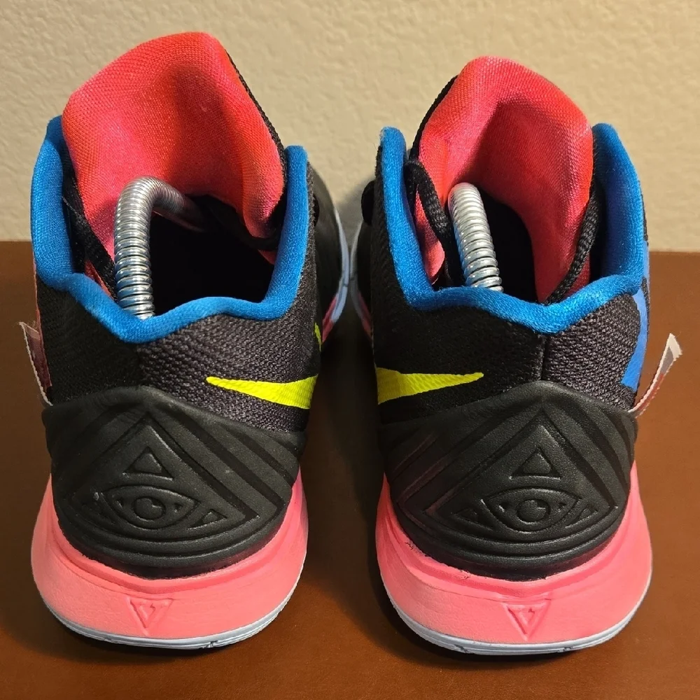 Nike Kyrie 5 Just Do It‎ Black and Pink Athletic Shoes